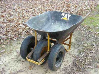 DIY Three-Wheeled Wheelbarrow Image